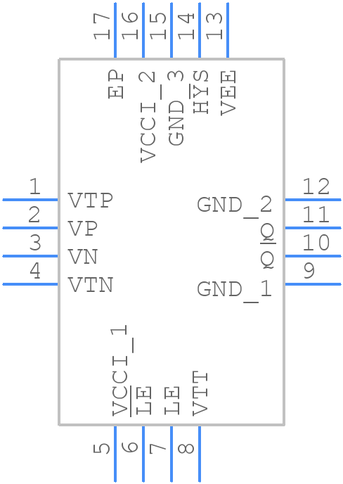 ADCMP580BCPZ-R2 - Analog Devices - PCB symbol