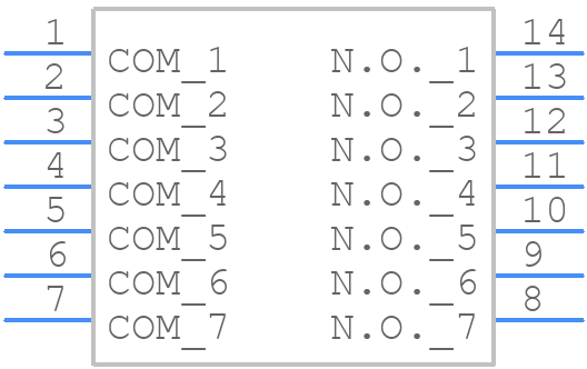 A6SN-7101 - OMRON Electronics - PCB symbol