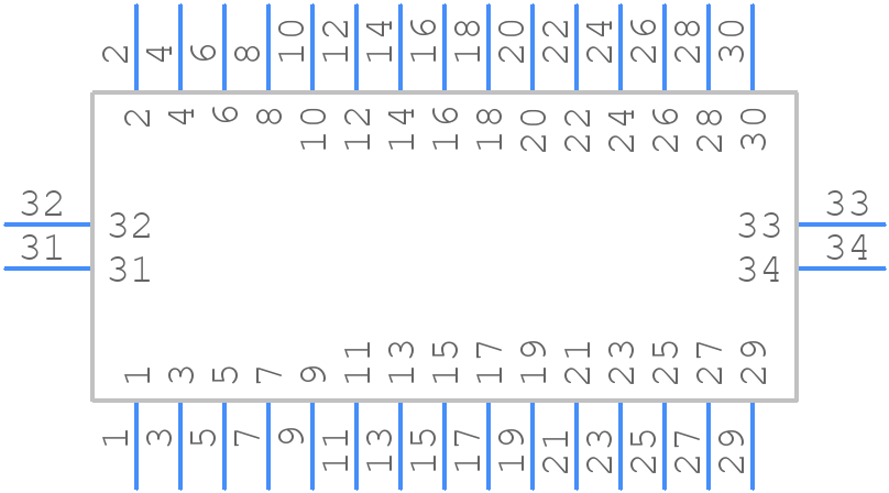 501745-0301 - Molex - PCB symbol