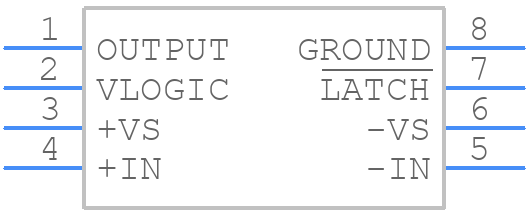 AD790JRZ-REEL7 - Analog Devices - PCB symbol