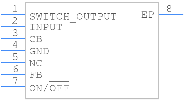 LM2678SX-ADJ/NOPB - Texas Instruments - PCB symbol