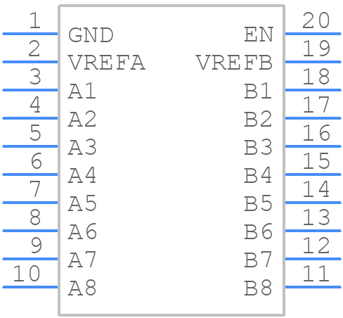 NVT2008PW,118 - NXP - PCB symbol