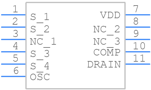 VIPER100ASPTR-E - STMicroelectronics - PCB symbol