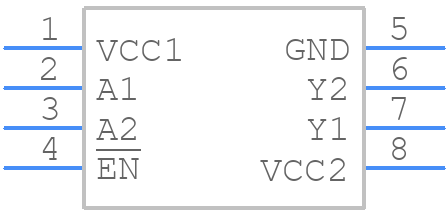 ADG3233BRJZ-REEL7 - Analog Devices - PCB symbol