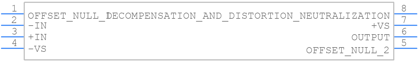 AD797ARZ-REEL - Analog Devices - PCB symbol