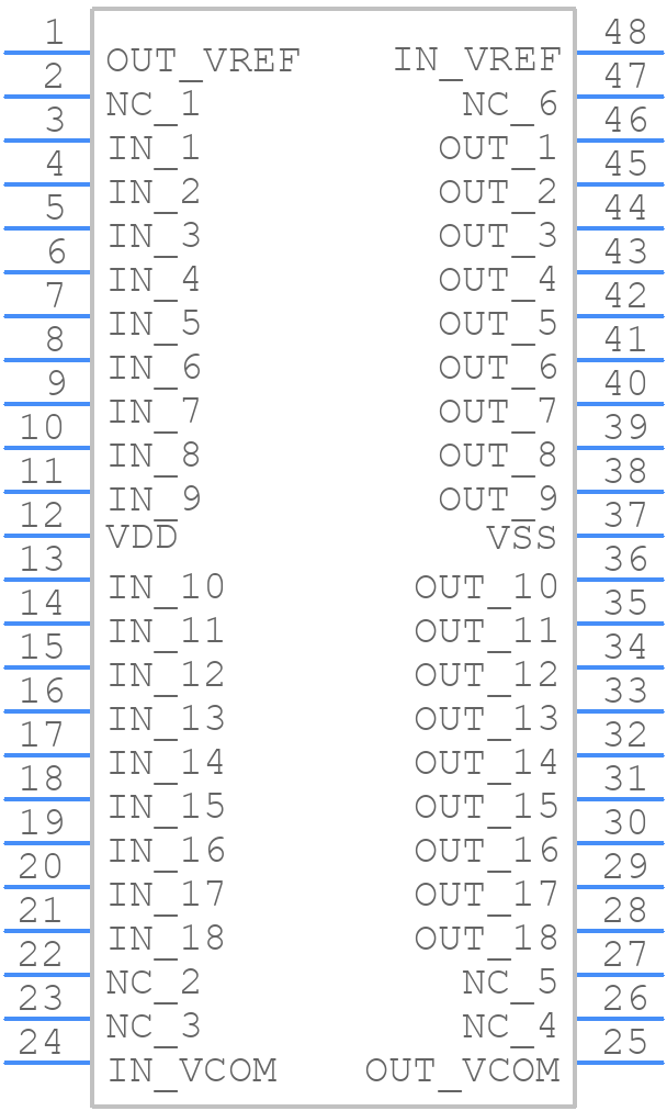 LM8207MT - Texas Instruments - PCB symbol
