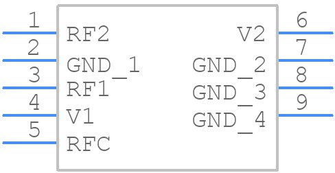 SKY13377-313LF - Skyworks - PCB symbol