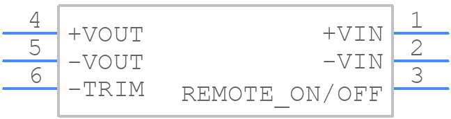 JCK3024S05 - XP POWER - PCB symbol