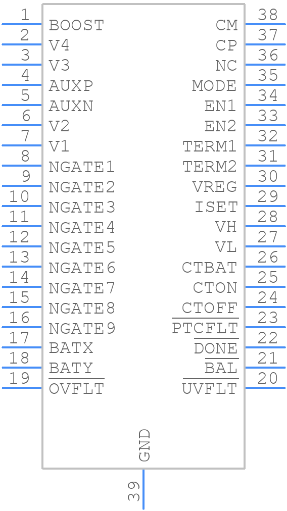 LTC3305EFE#PBF - Analog Devices - PCB symbol