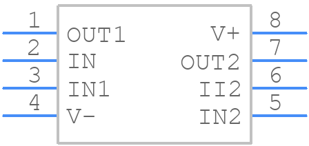 UPC814G2-A - Renesas Electronics - PCB symbol