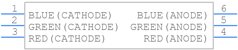 SLV6A-FKB-CK1P1G1BB7R3R3 - CREE LED - PCB symbol