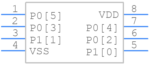 CY8C24123A-24SXI - Infineon - PCB symbol
