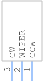 3296W-1-103RLF - Bourns - PCB symbol