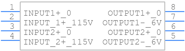 AVB0.35/2/6 - BLOCK - PCB symbol