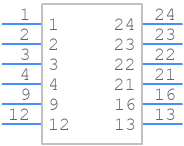 H3FA-A-DC12 - OMRON Electronics - PCB symbol