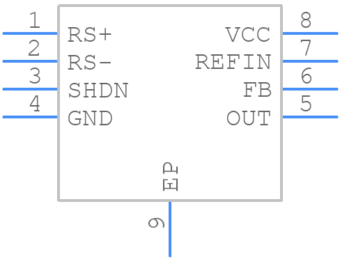 MAX9920ASA/V+ - Analog Devices - PCB symbol