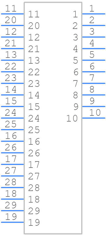 1-963448-2 - TE Connectivity - PCB symbol