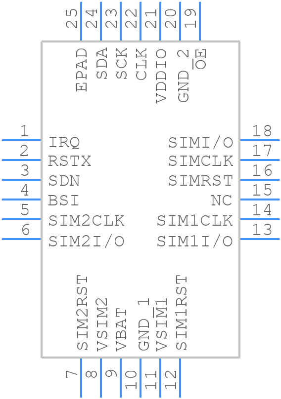 TXS02326AMRGER - Texas Instruments - PCB symbol