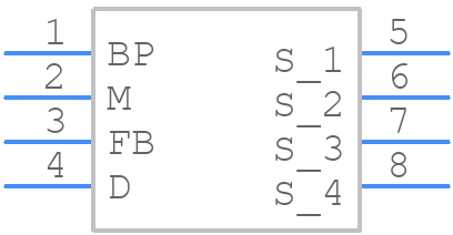 LYT7504D - Power Integrations - PCB symbol