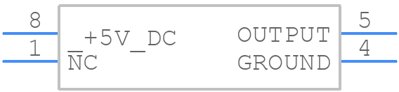 ECS-2100A-010 - ECS - PCB symbol
