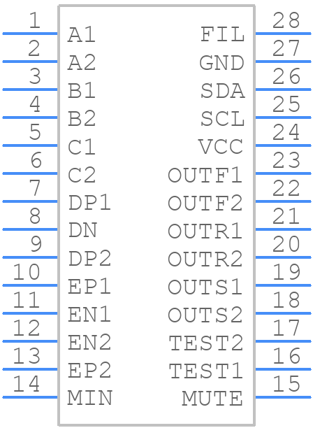 BD37533FV-E2 - ROHM Semiconductor - PCB symbol