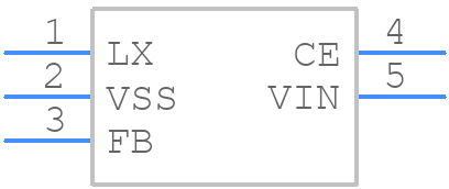 XC9116B02AMR-G - Torex - PCB symbol