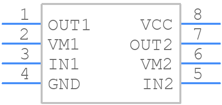 BA3123F-E2 - ROHM Semiconductor - PCB symbol