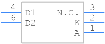 TLP3542(F) - Toshiba - PCB symbol