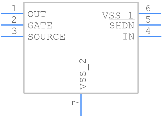 LTC4359CDCB#TRPBF - Analog Devices - PCB symbol