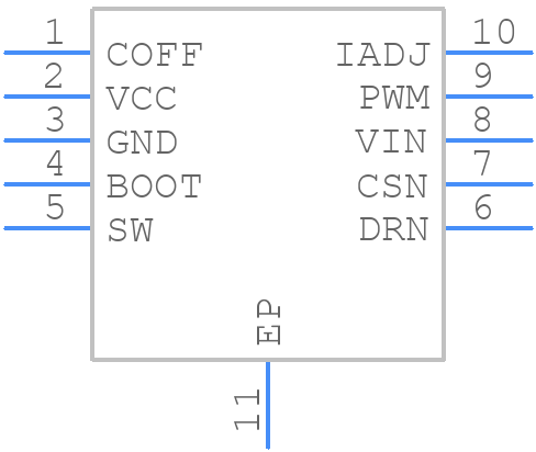 TPS92515QDGQTQ1 - Texas Instruments - PCB symbol