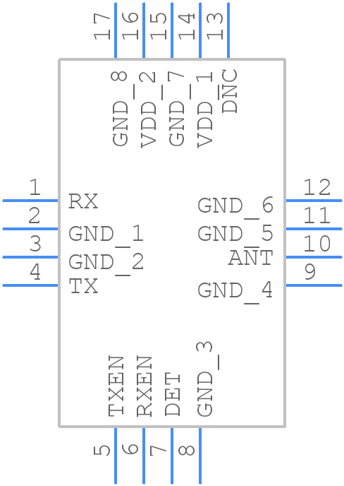 RFX2402E - Skyworks - PCB symbol