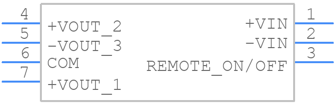 JTL3024T0512 - XP POWER - PCB symbol