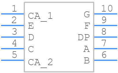 SA18-11EWA - Kingbright - PCB symbol