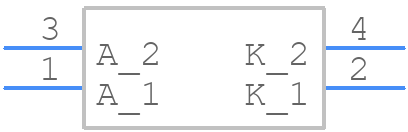SSF-LXHM250IID - Lumex - PCB symbol