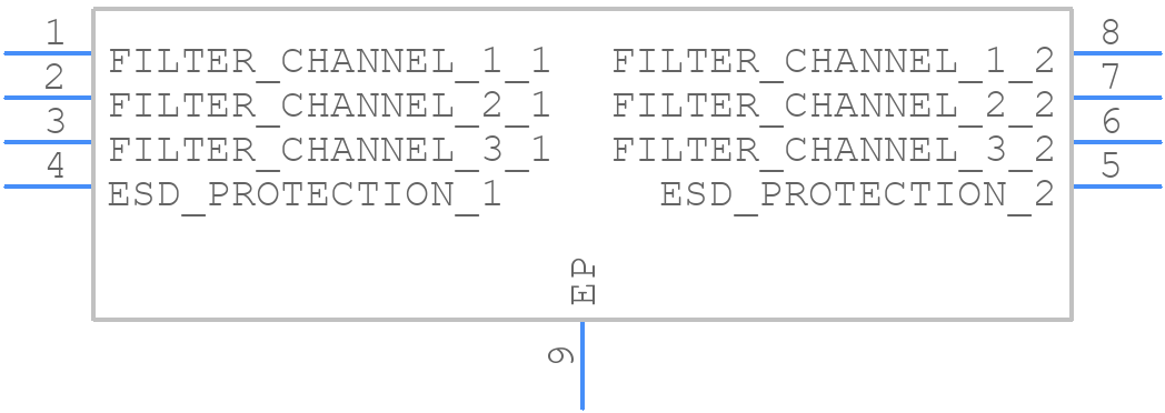 IP4264CZ8-20-TTL - Nexperia - PCB symbol