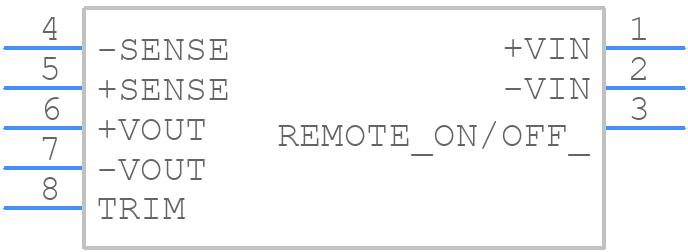 JTL4024S12 - XP POWER - PCB symbol