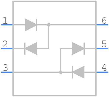 BAV99S,115 - Nexperia - PCB symbol