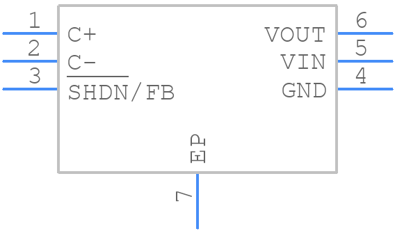 LTC3221EDC-3.3#TRPBF - Analog Devices - PCB symbol