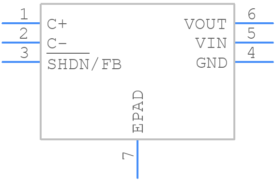LTC3221EDC-5#TRPBF - Analog Devices - PCB symbol
