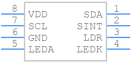 APDS-9190 - Avago Technologies - PCB symbol