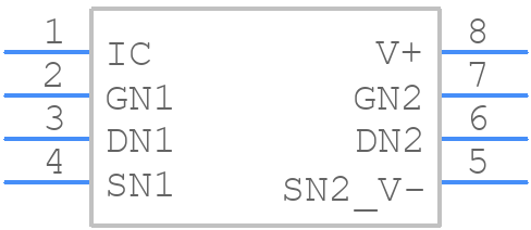 ALD910028SALI - Advanced Linear Devices Inc. - PCB symbol