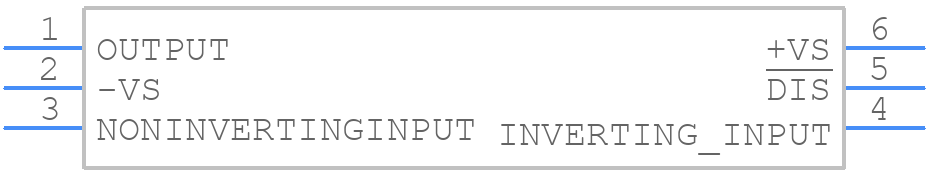OPA690IDBVRG4 - Texas Instruments - PCB symbol