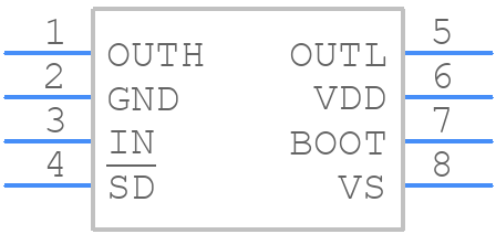 SI9912DY-T1-E3 - Vishay - PCB symbol