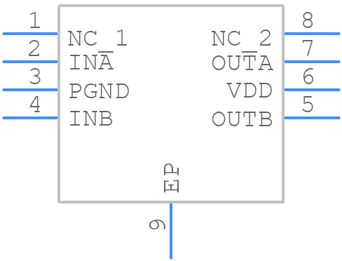 ADP3654ARDZ - Analog Devices - PCB symbol