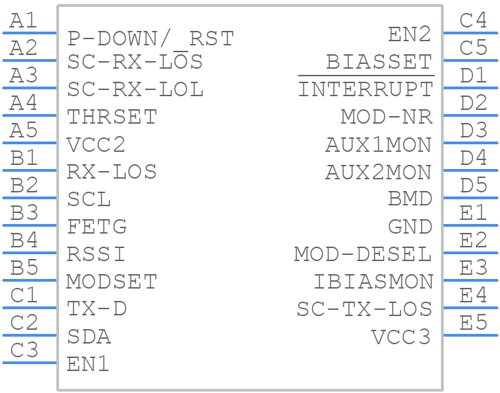 DS1862AB+T&R - Analog Devices - PCB symbol