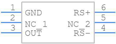 MAX9610TELT+T - Analog Devices - PCB symbol