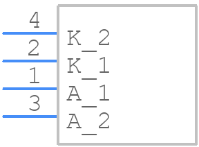 VLMR51Z1AA-GS08 - Vishay - PCB symbol