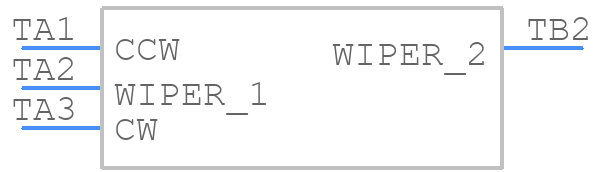 RDC503013A - ALPS Electric - PCB symbol