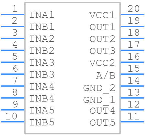 ADD8505WRUZ - Analog Devices - PCB symbol