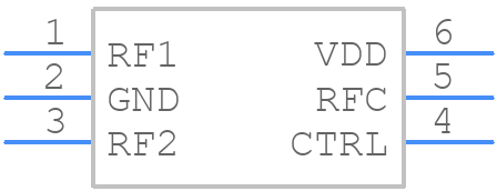 PE42359SCAA-Z - Peregrine Semiconductor - PCB symbol